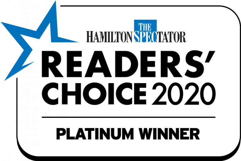 Winner The Spec Readers' Choice 2020 Platinum Award Hamilton School